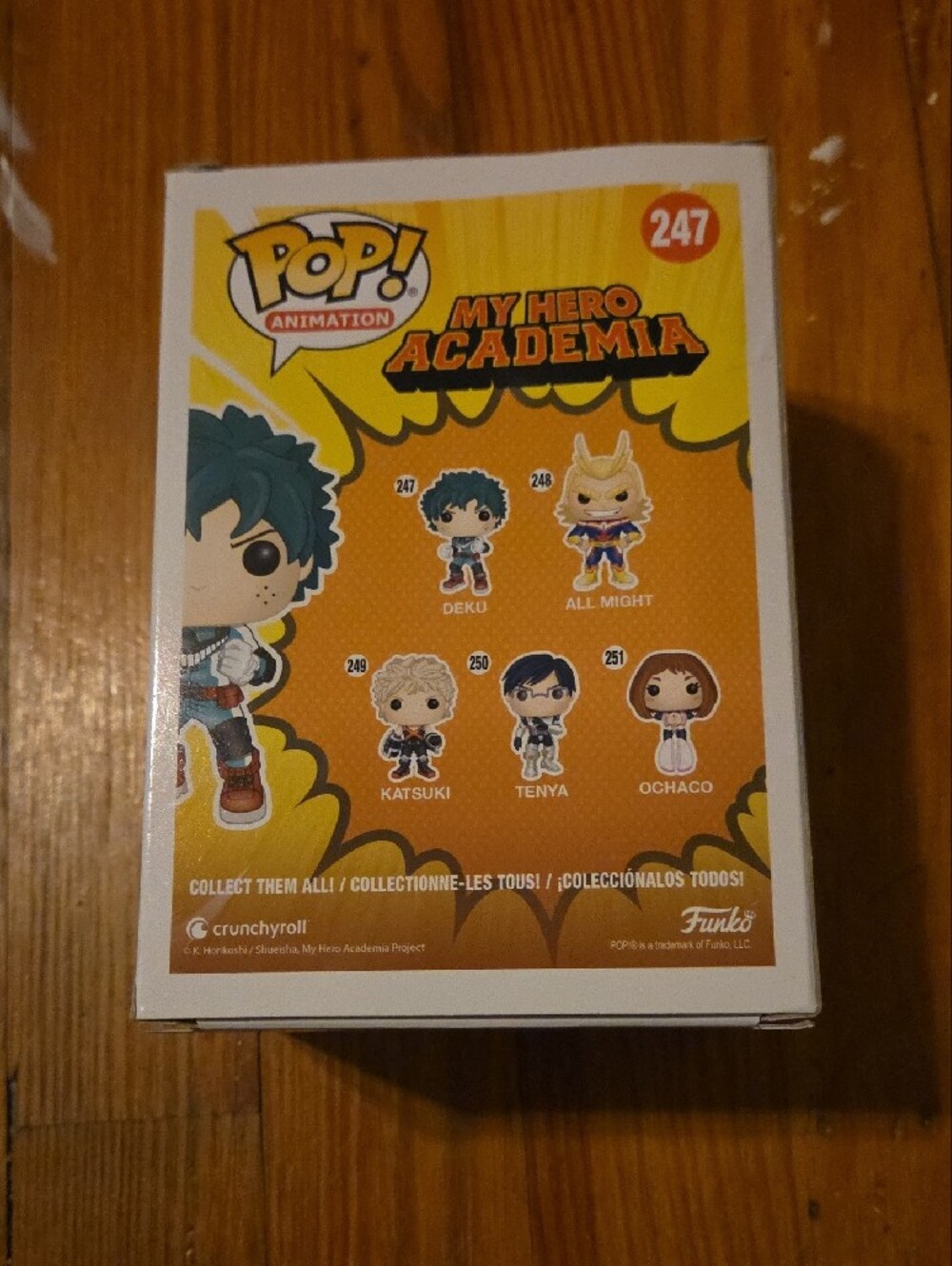 Funko Pop! My Hero Academia 247 Deku Green Teal Yellow - Picture 2 of 4